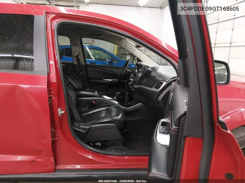 2016 DODGE JOURNEY VIN 3C4PDDEG9GT168605 — фото 5