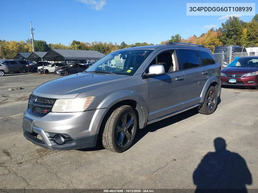 2016 DODGE JOURNEY VIN 3C4PDDGG6GT108939 — фото 2