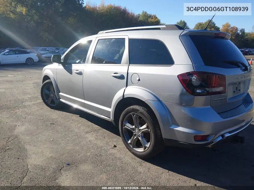 2016 DODGE JOURNEY VIN 3C4PDDGG6GT108939 — фото 3
