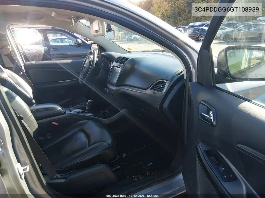 2016 DODGE JOURNEY VIN 3C4PDDGG6GT108939 — фото 5