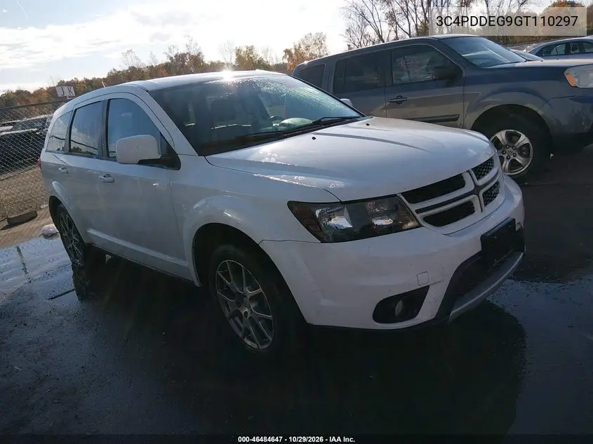 DODGE JOURNEY 2016, VIN 3C4PDDEG9GT110297