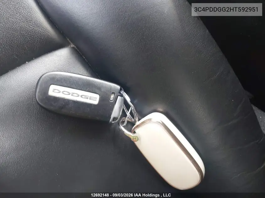 2017 DODGE JOURNEY VIN 3C4PDDGG2HT592951 — фото 11