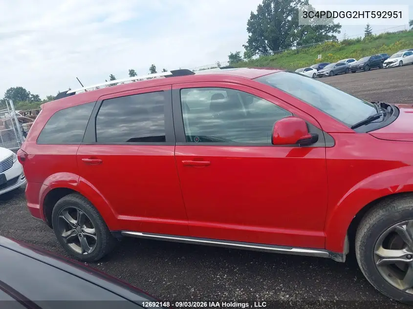 2017 DODGE JOURNEY VIN 3C4PDDGG2HT592951 — фото 14