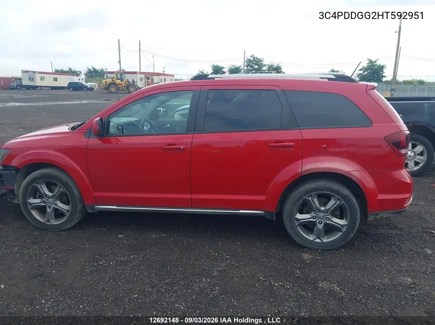 2017 DODGE JOURNEY VIN 3C4PDDGG2HT592951 — фото 15