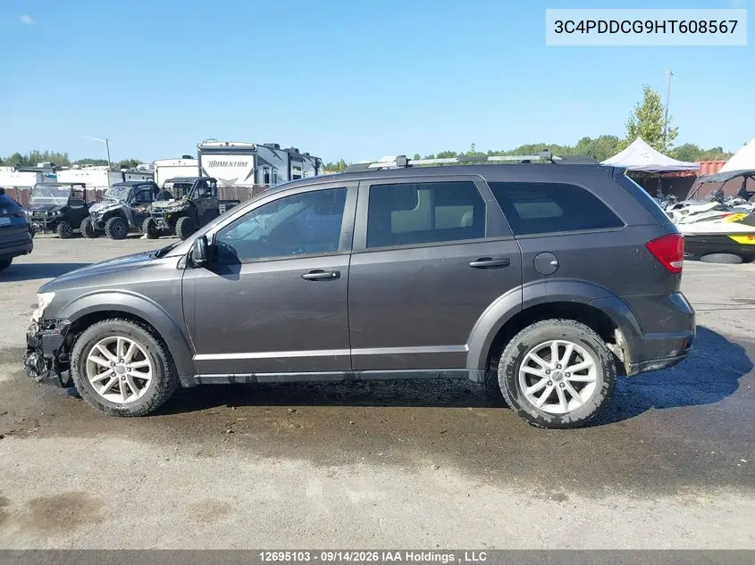 2017 DODGE JOURNEY VIN 3C4PDDCG9HT608567 — фото 12