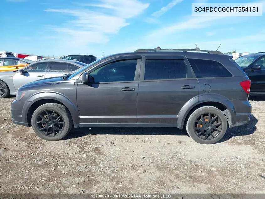 2017 DODGE JOURNEY VIN 3C4PDCCG0HT554151 — фото 14