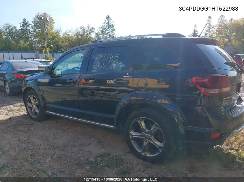 2017 DODGE JOURNEY VIN 3C4PDDGG1HT622988 — фото 14
