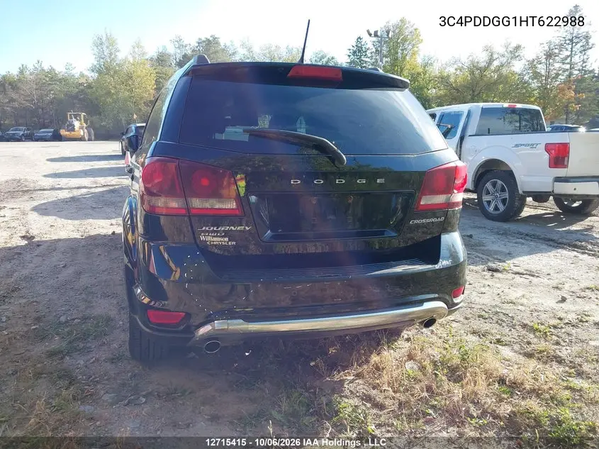 2017 DODGE JOURNEY VIN 3C4PDDGG1HT622988 — фото 16