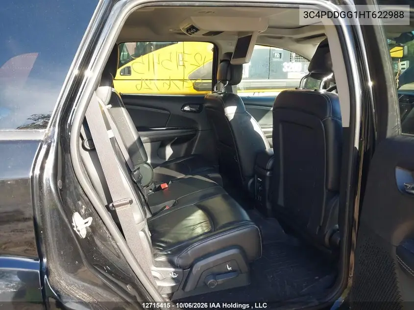 2017 DODGE JOURNEY VIN 3C4PDDGG1HT622988 — фото 8