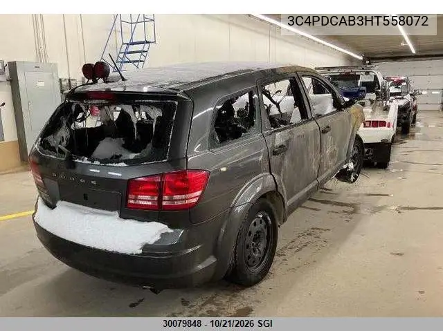 2017 DODGE JOURNEY VIN 3C4PDCAB3HT558072 — фото 2
