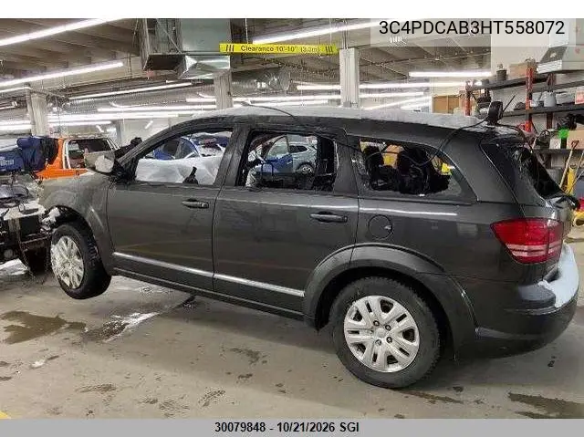 2017 DODGE JOURNEY VIN 3C4PDCAB3HT558072 — фото 4