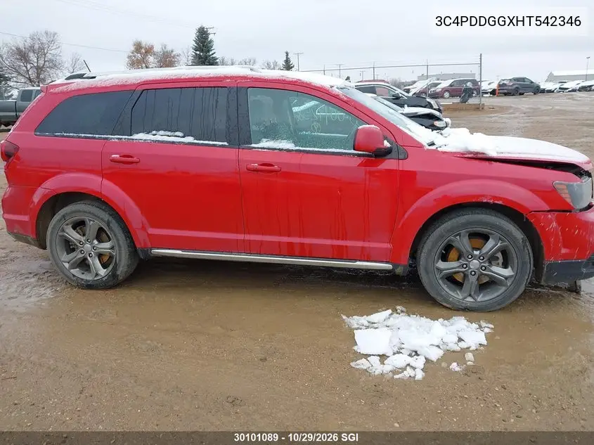 2017 DODGE JOURNEY VIN 3C4PDDGGXHT542346 — фото 13