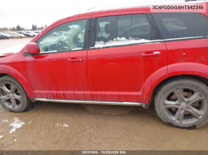 2017 DODGE JOURNEY VIN 3C4PDDGGXHT542346 — фото 14