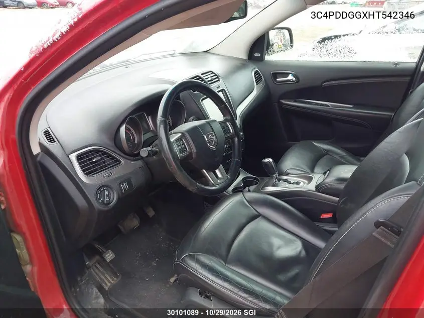 2017 DODGE JOURNEY VIN 3C4PDDGGXHT542346 — фото 5