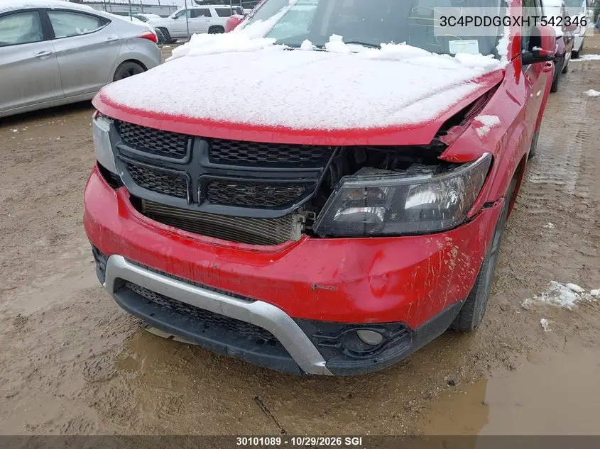 2017 DODGE JOURNEY VIN 3C4PDDGGXHT542346 — фото 6