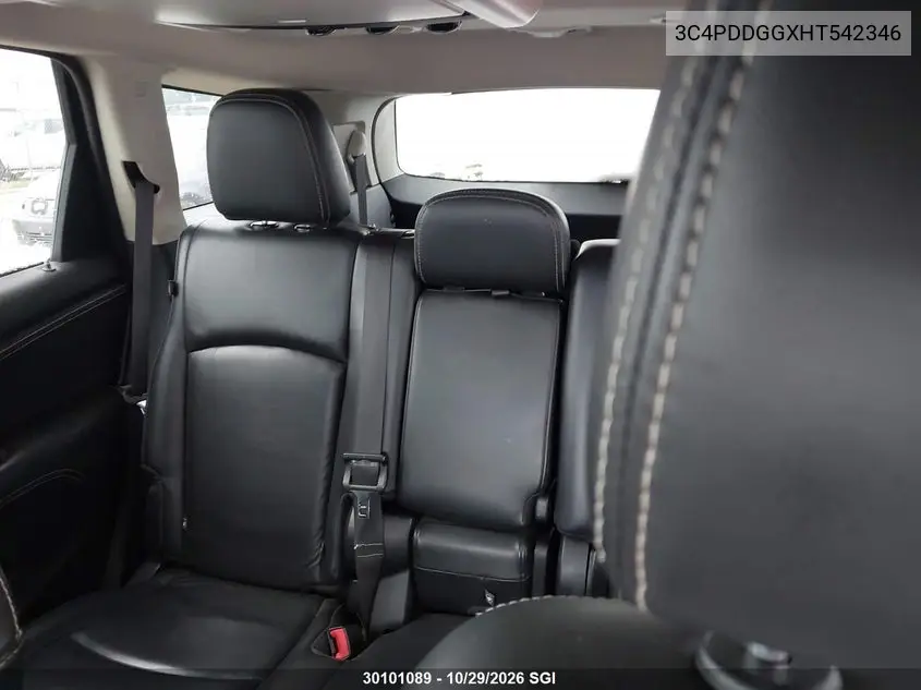 2017 DODGE JOURNEY VIN 3C4PDDGGXHT542346 — фото 8