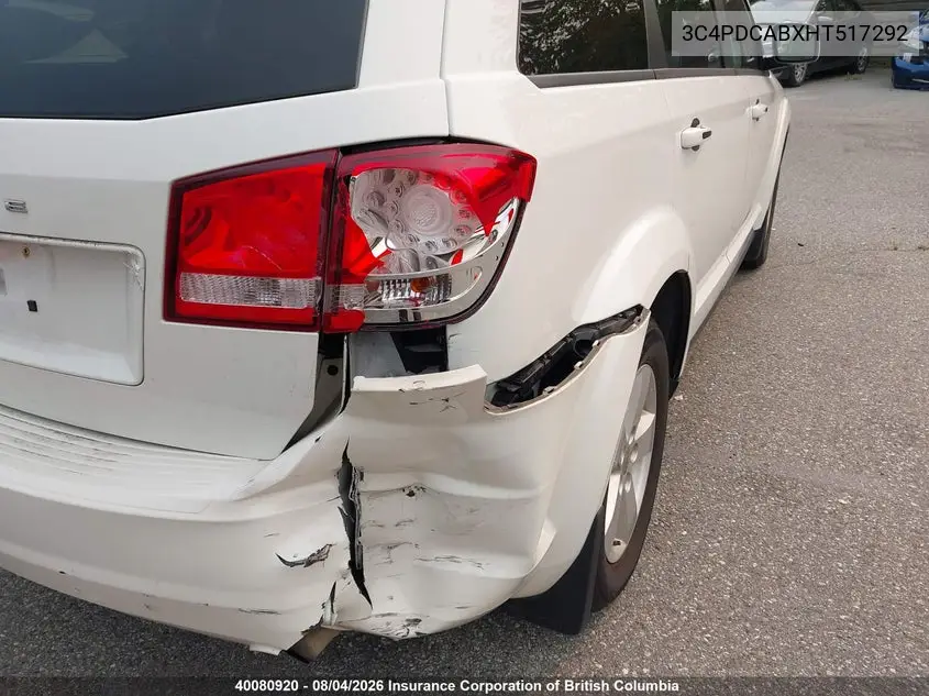 2017 DODGE JOURNEY VIN 3C4PDCABXHT517292 — фото 12