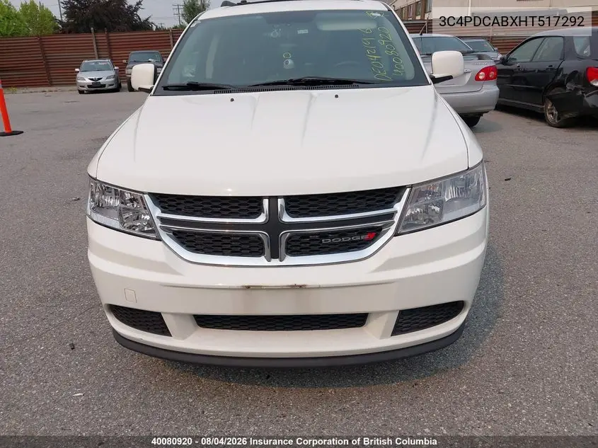 2017 DODGE JOURNEY VIN 3C4PDCABXHT517292 — фото 13