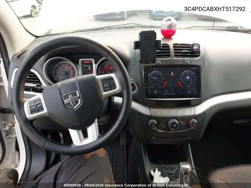 2017 DODGE JOURNEY VIN 3C4PDCABXHT517292 — фото 16