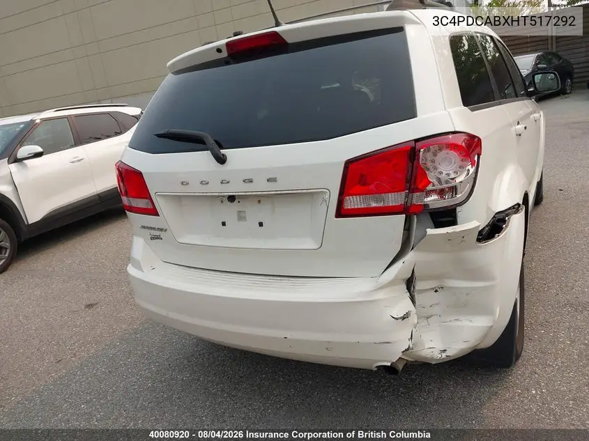 2017 DODGE JOURNEY VIN 3C4PDCABXHT517292 — фото 17
