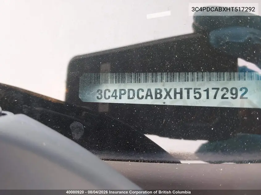 2017 DODGE JOURNEY VIN 3C4PDCABXHT517292 — фото 19