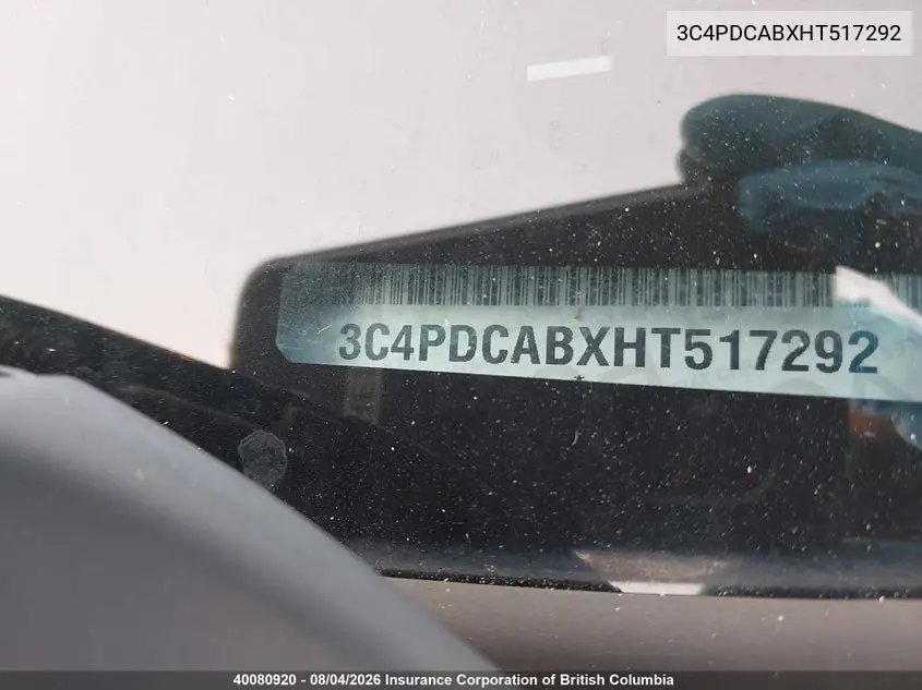 2017 DODGE JOURNEY VIN 3C4PDCABXHT517292 — фото 20