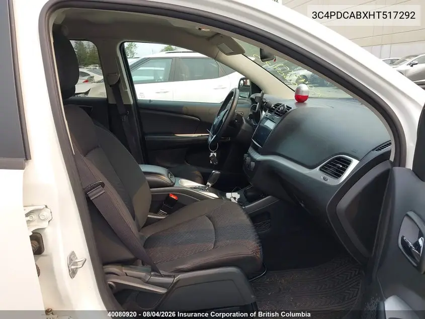 2017 DODGE JOURNEY VIN 3C4PDCABXHT517292 — фото 5