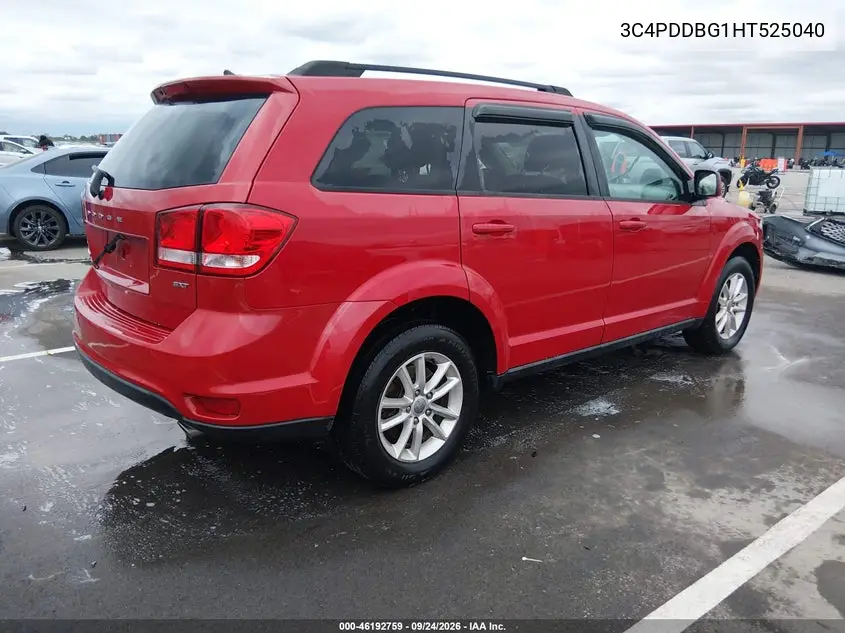 2017 DODGE JOURNEY VIN 3C4PDDBG1HT525040 — фото 4
