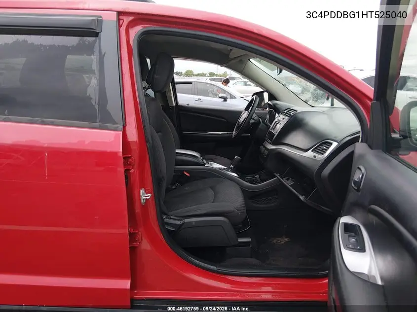 2017 DODGE JOURNEY VIN 3C4PDDBG1HT525040 — фото 5