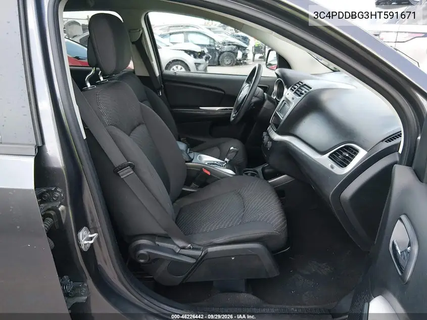 2017 DODGE JOURNEY VIN 3C4PDDBG3HT591671 — фото 5