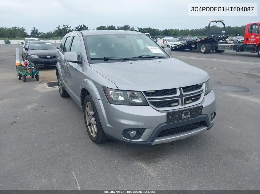 DODGE JOURNEY 2017, VIN 3C4PDDEG1HT604087