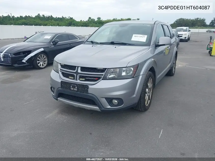 2017 DODGE JOURNEY VIN 3C4PDDEG1HT604087 — фото 2