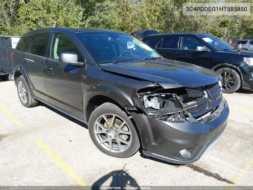 DODGE JOURNEY 2017, VIN 3C4PDDEG1HT585850