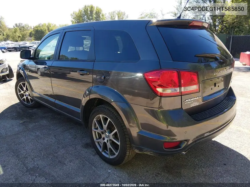 2017 DODGE JOURNEY VIN 3C4PDDEG1HT585850 — фото 3