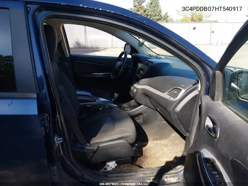 2017 DODGE JOURNEY VIN 3C4PDDBG7HT540917 — фото 5