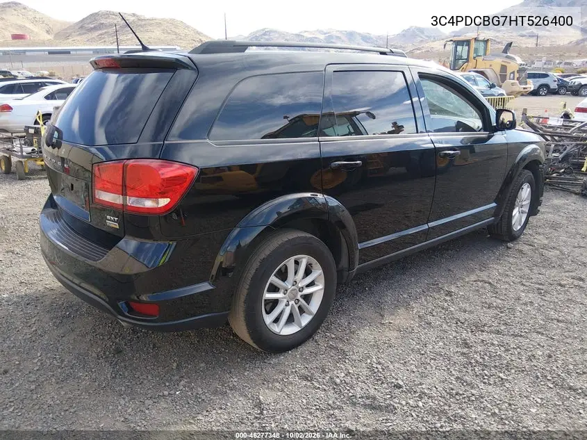 2017 DODGE JOURNEY VIN 3C4PDCBG7HT526400 — фото 4