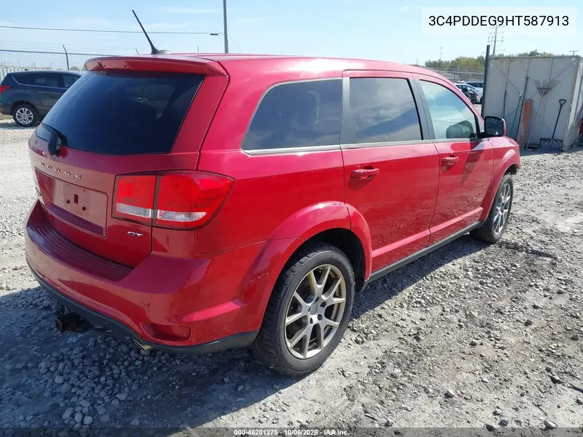 2017 DODGE JOURNEY VIN 3C4PDDEG9HT587913 — фото 4