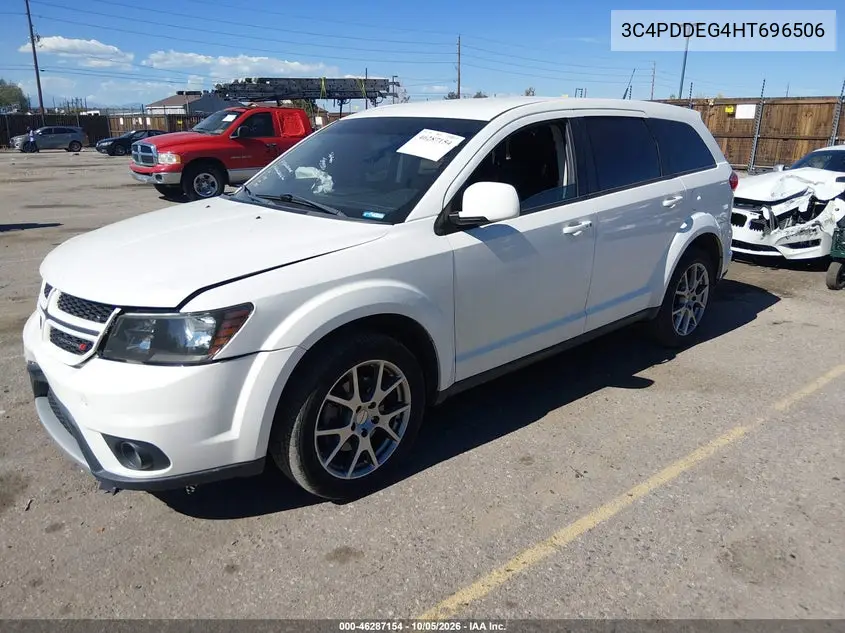 2017 DODGE JOURNEY VIN 3C4PDDEG4HT696506 — фото 2