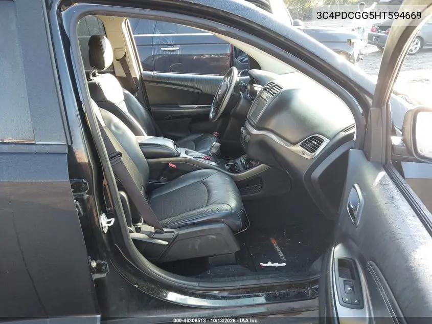 2017 DODGE JOURNEY VIN 3C4PDCGG5HT594669 — фото 5