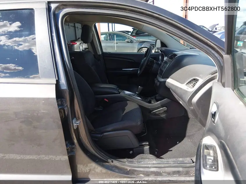 2017 DODGE JOURNEY VIN 3C4PDCBBXHT562800 — фото 5