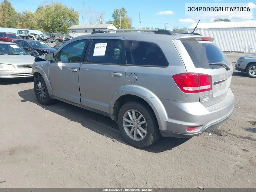 2017 DODGE JOURNEY VIN 3C4PDDBG8HT623806 — фото 3