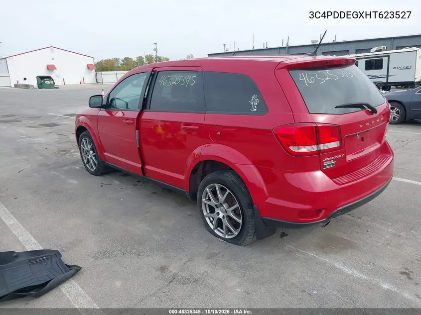 2017 DODGE JOURNEY VIN 3C4PDDEGXHT623527 — фото 3
