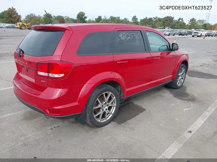 2017 DODGE JOURNEY VIN 3C4PDDEGXHT623527 — фото 4