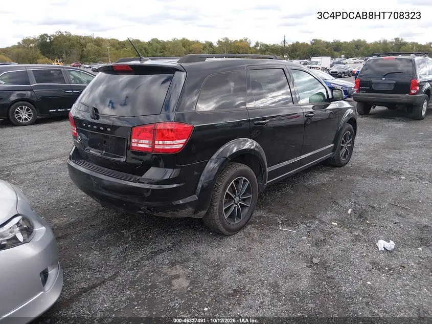 2017 DODGE JOURNEY VIN 3C4PDCAB8HT708323 — фото 4