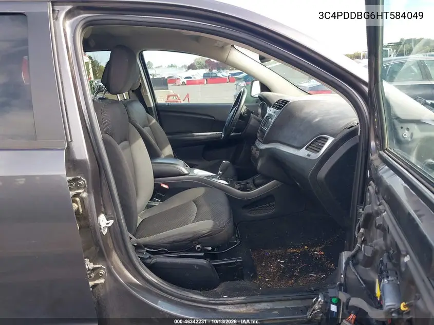 2017 DODGE JOURNEY VIN 3C4PDDBG6HT584049 — фото 5
