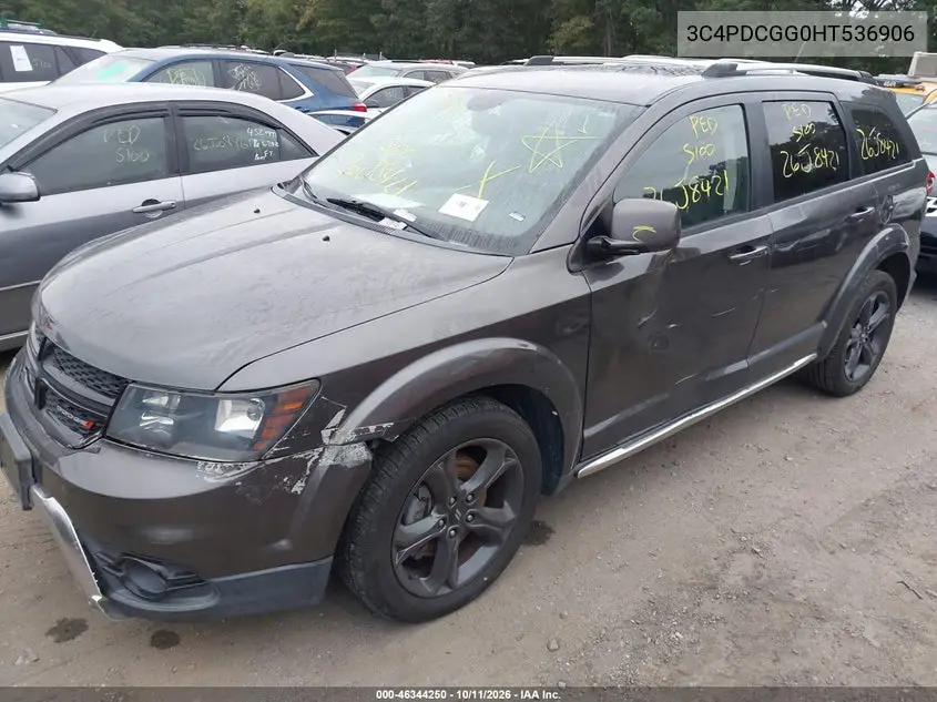 2017 DODGE JOURNEY VIN 3C4PDCGG0HT536906 — фото 6