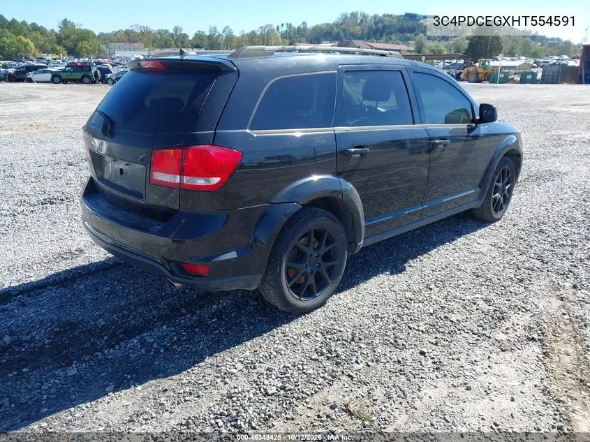 2017 DODGE JOURNEY VIN 3C4PDCEGXHT554591 — фото 4