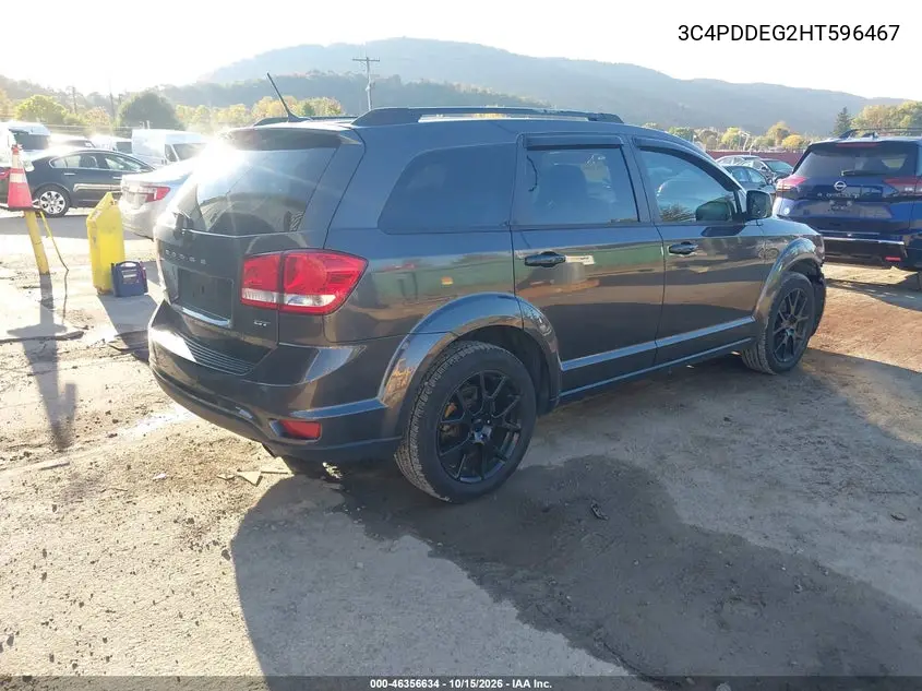 2017 DODGE JOURNEY VIN 3C4PDDEG2HT596467 — фото 4