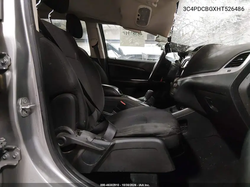2017 DODGE JOURNEY VIN 3C4PDCBGXHT526486 — фото 5