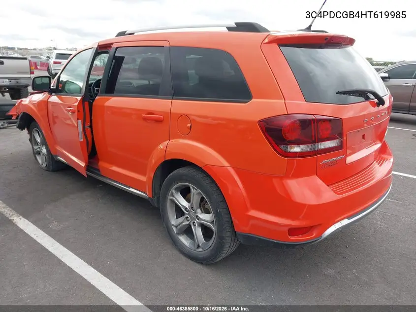 2017 DODGE JOURNEY VIN 3C4PDCGB4HT619985 — фото 3